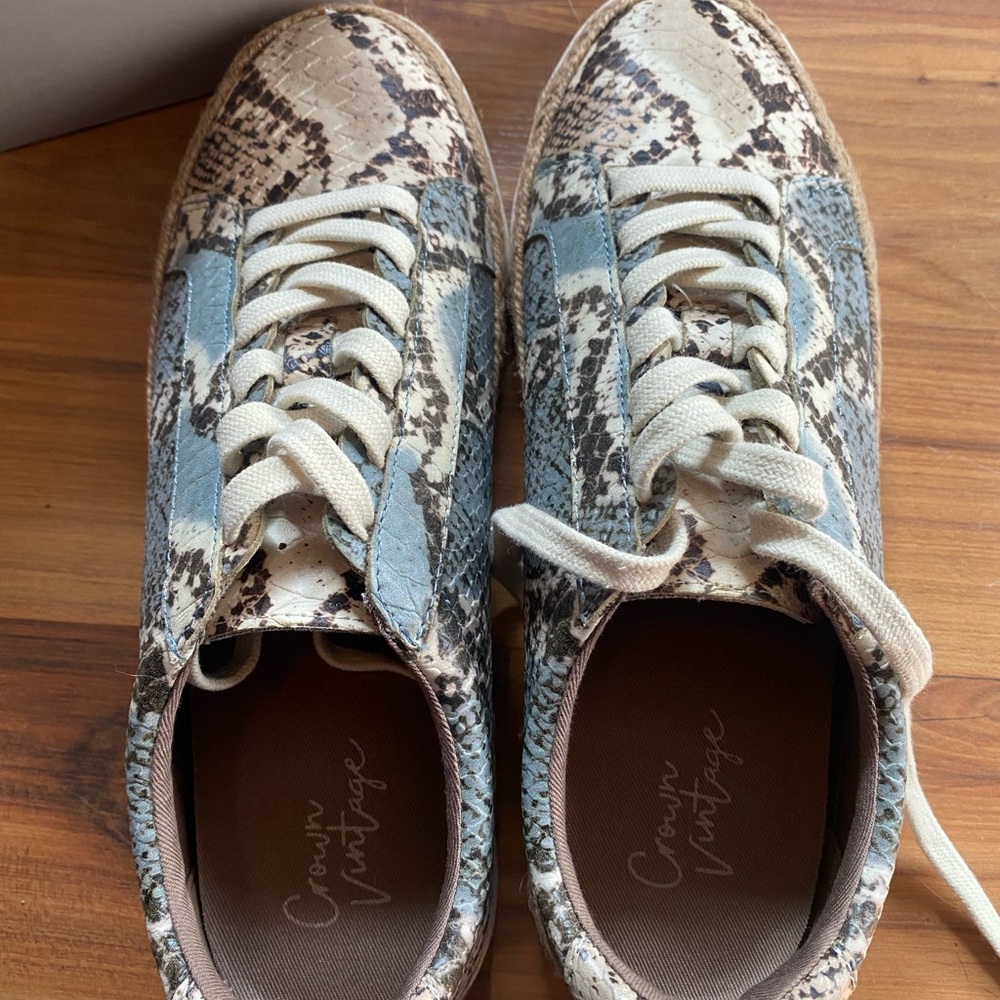 Crown Vintage Snakeskin Athlesiure 7.5 - Picture 3 of 6